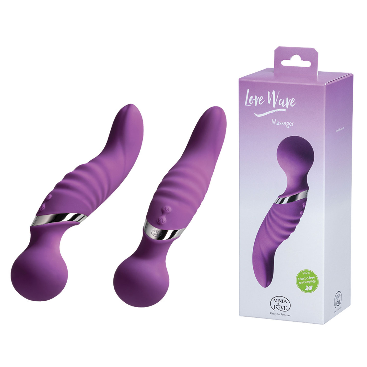  Artikelbild 1 des Artikels “MINDS of LOVE Love Wave Massager lila “