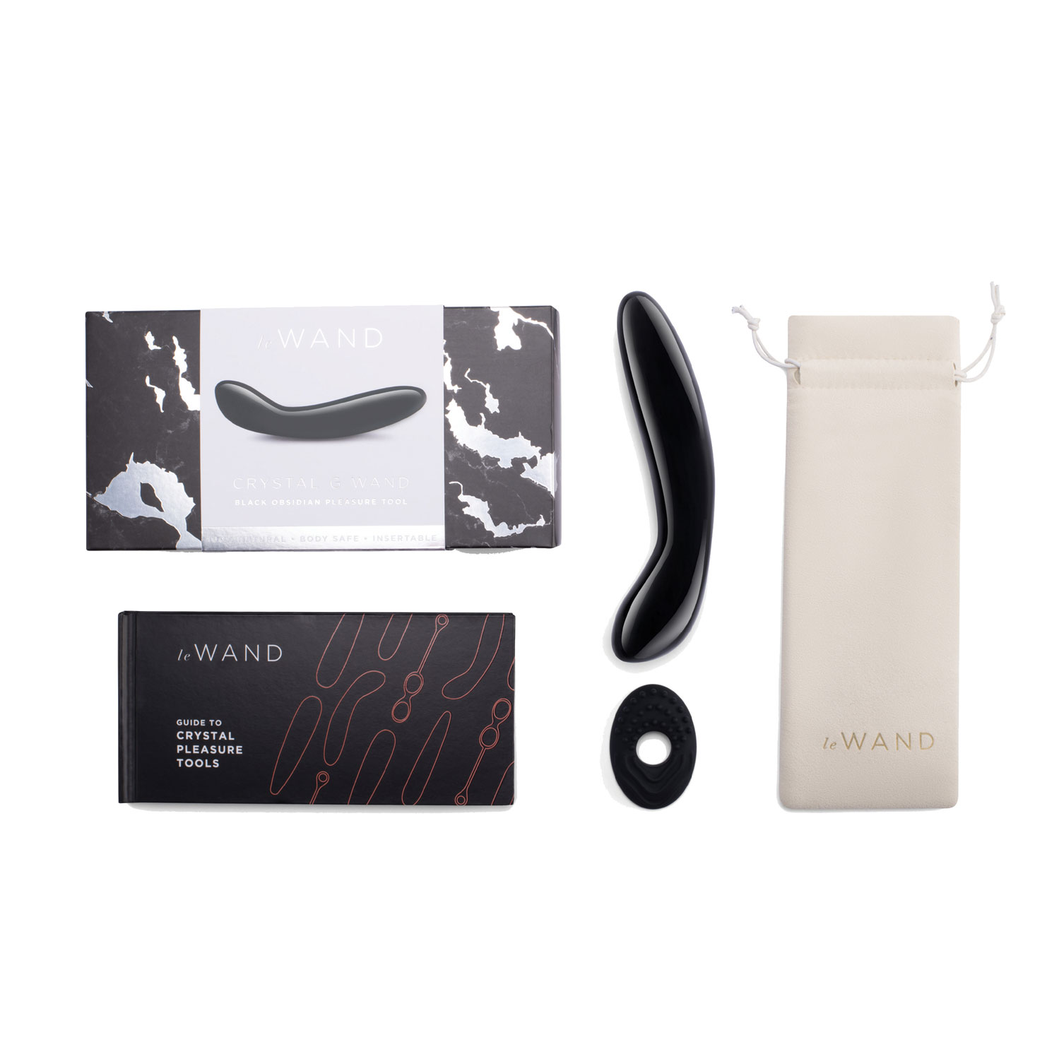  Artikelbild 1 des Artikels “Le Wand Crystal G-Wand Black Obsidian “