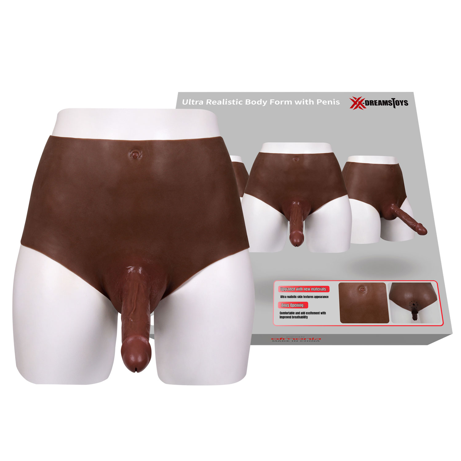  Artikelbild 1 des Artikels “XX-DREAMSTOYS Ultra Realistic Penis Form black Size S “