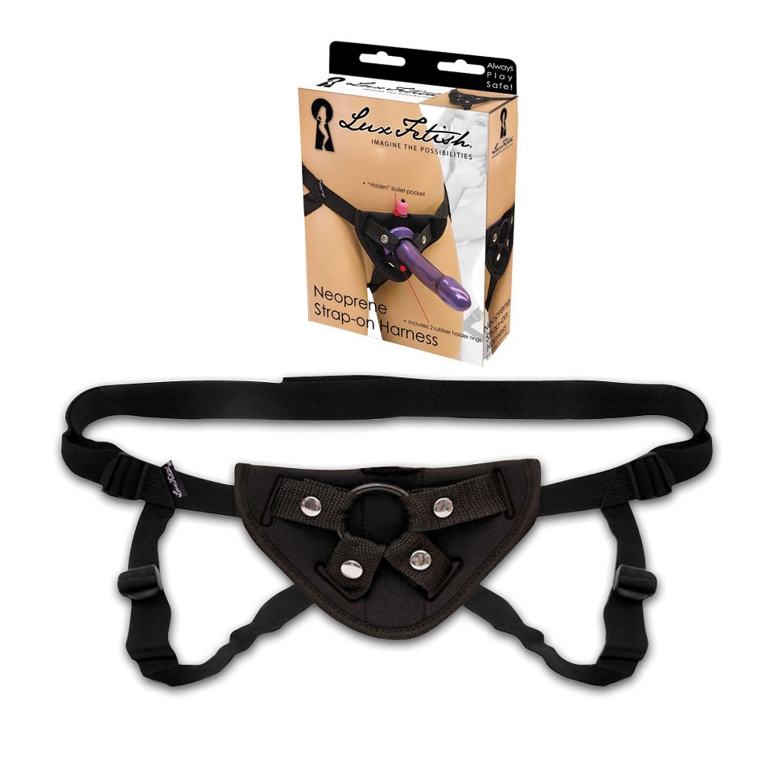  Artikelbild 1 des Artikels “LUX FETISH Neoprene Strap-On Harness “