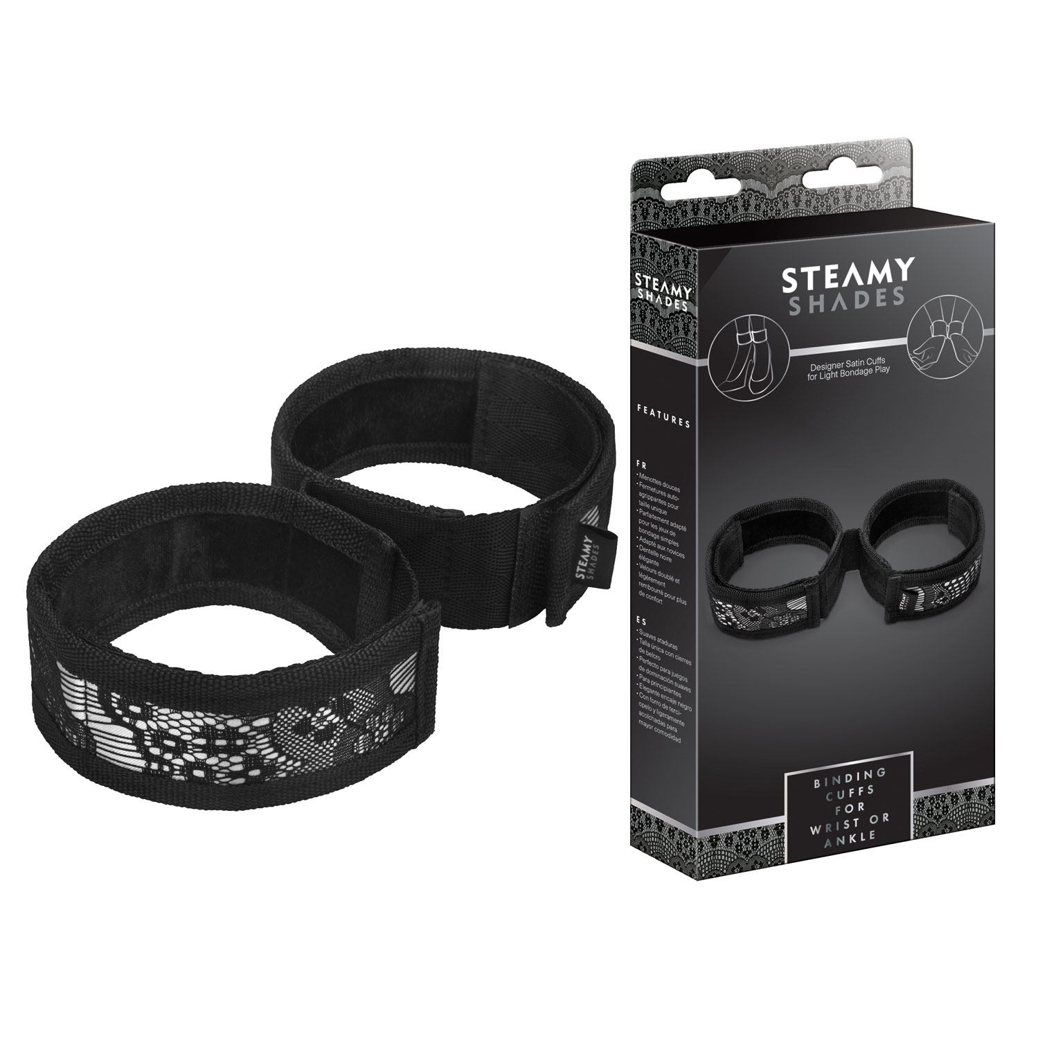  Artikelbild 1 des Artikels “STEAMY SHADES Binding Cuffs for Wrist or Ankle “