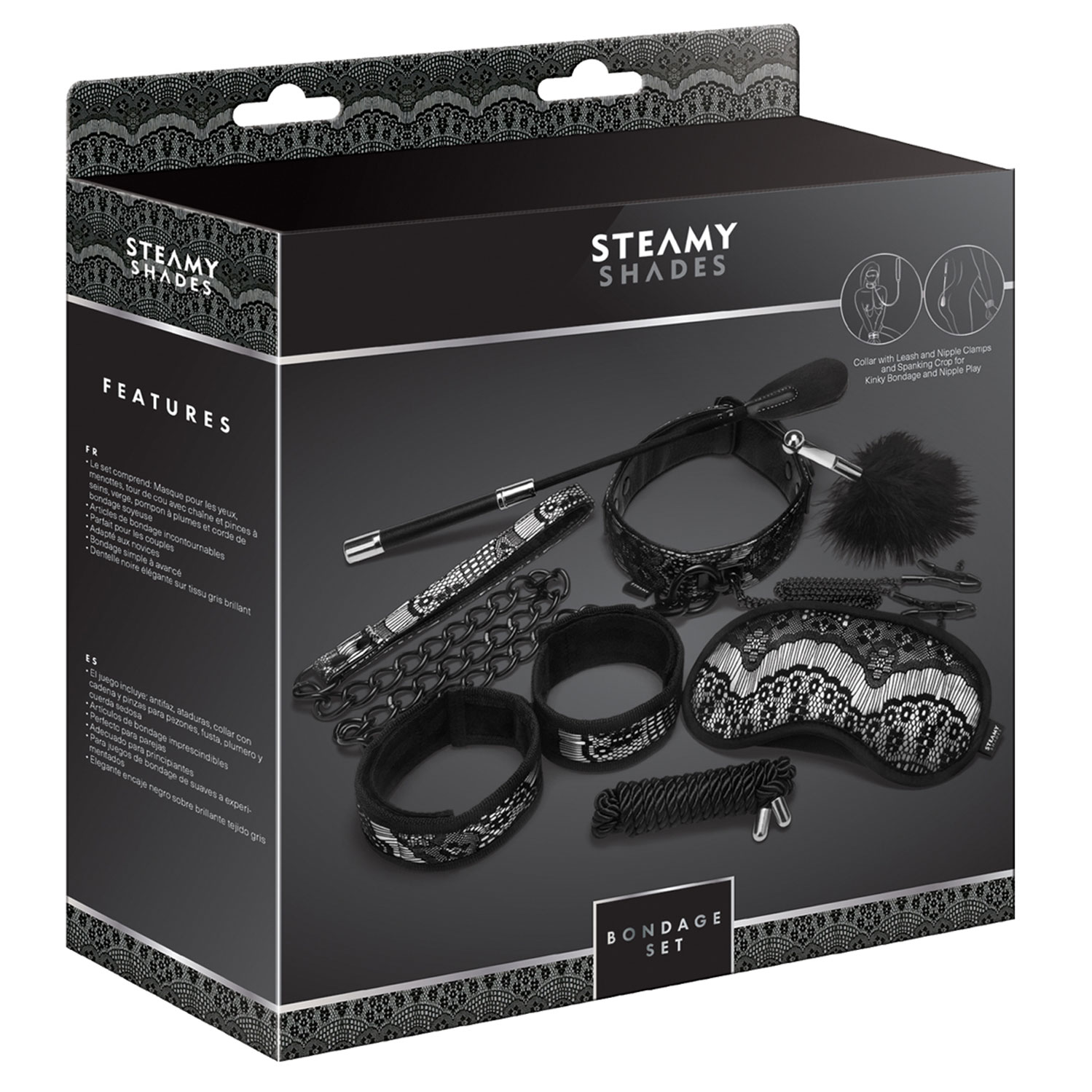  Artikelbild 1 des Artikels “STEAMY SHADES Bondage Set “