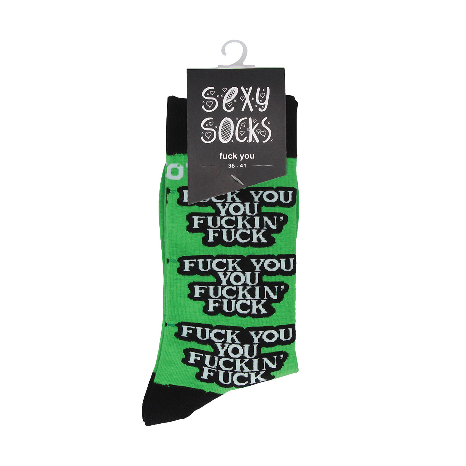  Artikelbild 1 des Artikels “SHOTS Sexy Socks 'Fuck you' 36-41 “