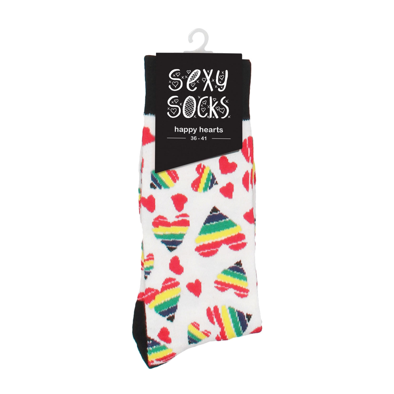  Artikelbild 1 des Artikels “SHOTS Sexy Socks 'Happy Hearts' 36-41 “