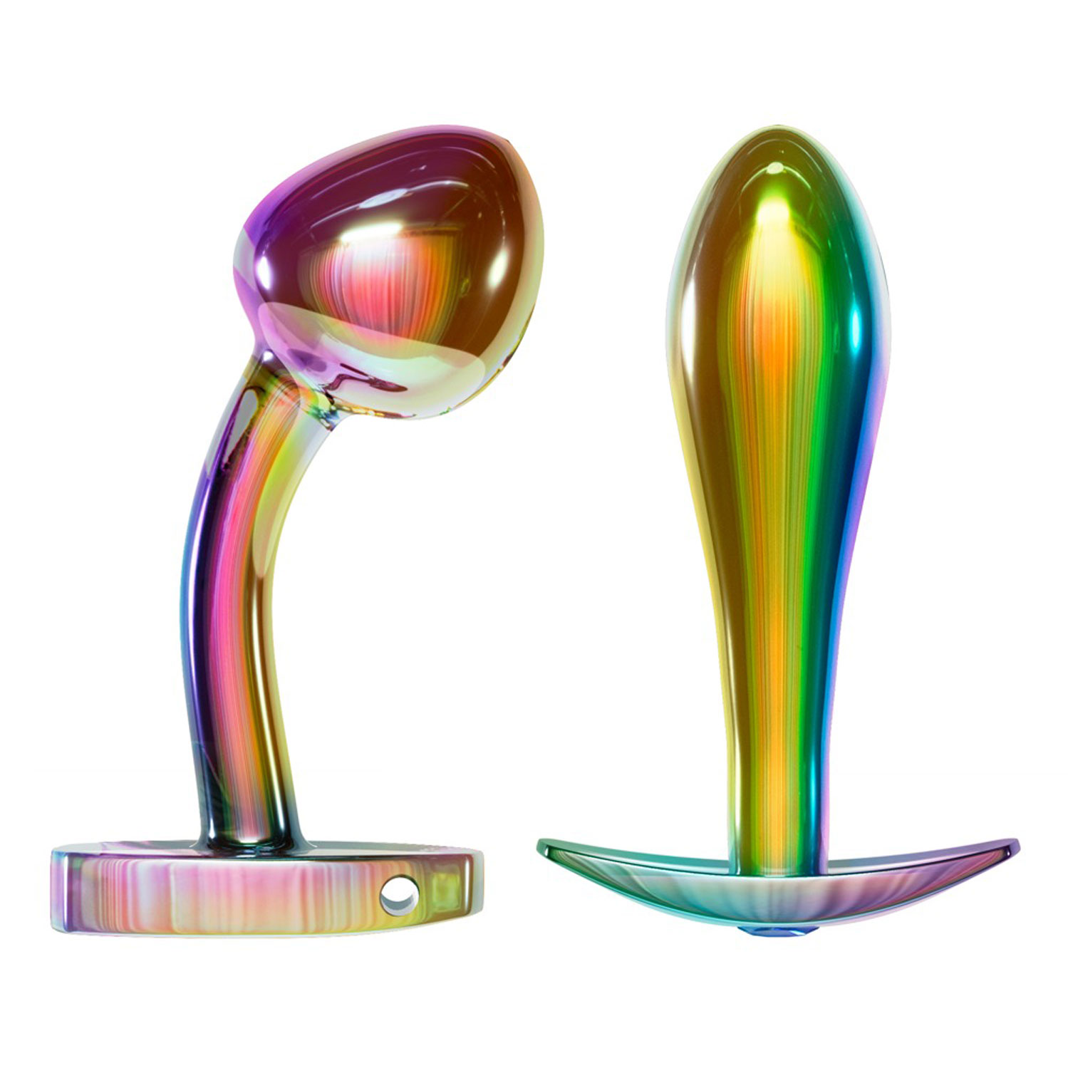  Artikelbild 2 des Artikels “Anos Metal Butt Plug Set Rainbow “