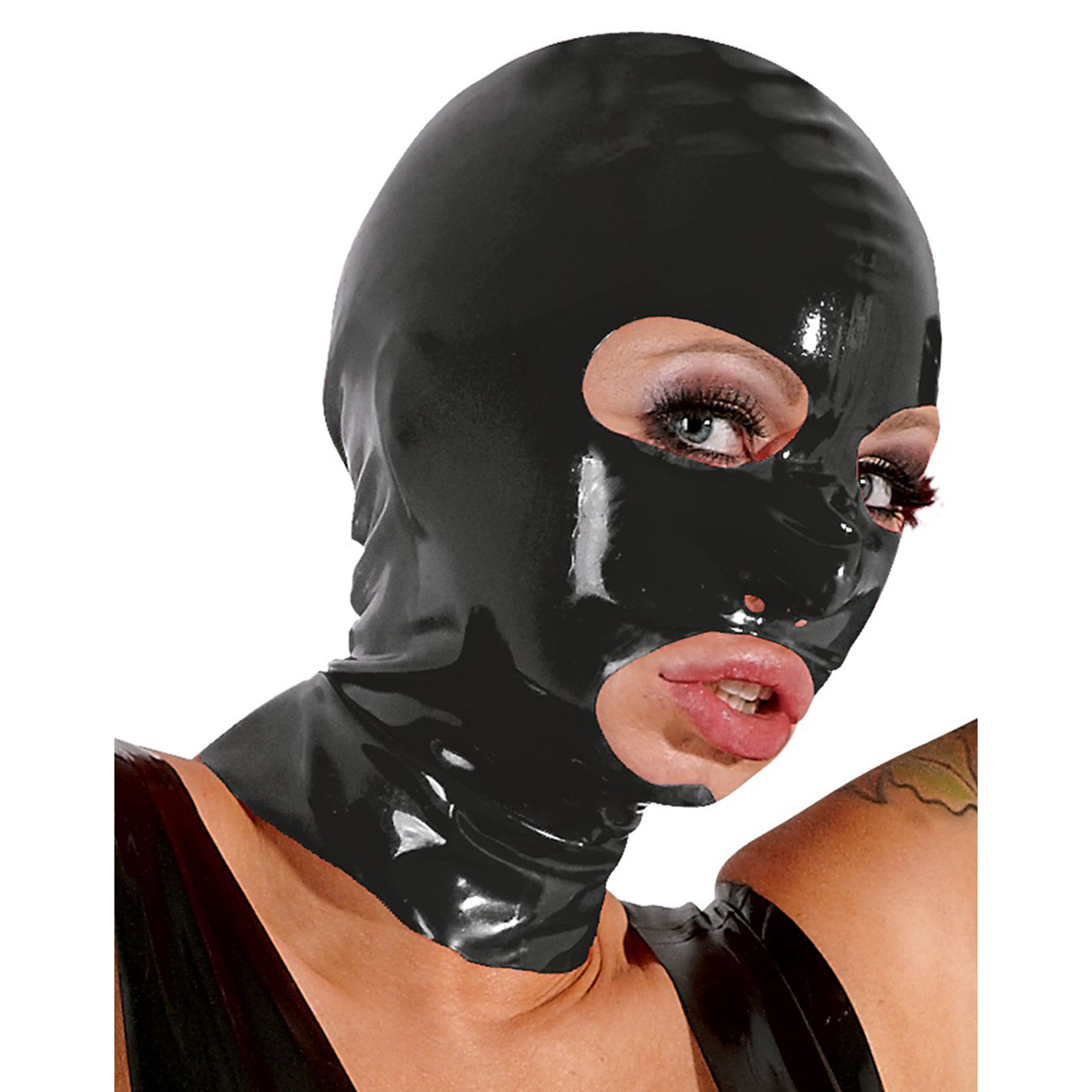  Artikelbild 2 des Artikels “Latex Kopfmaske schwarz “