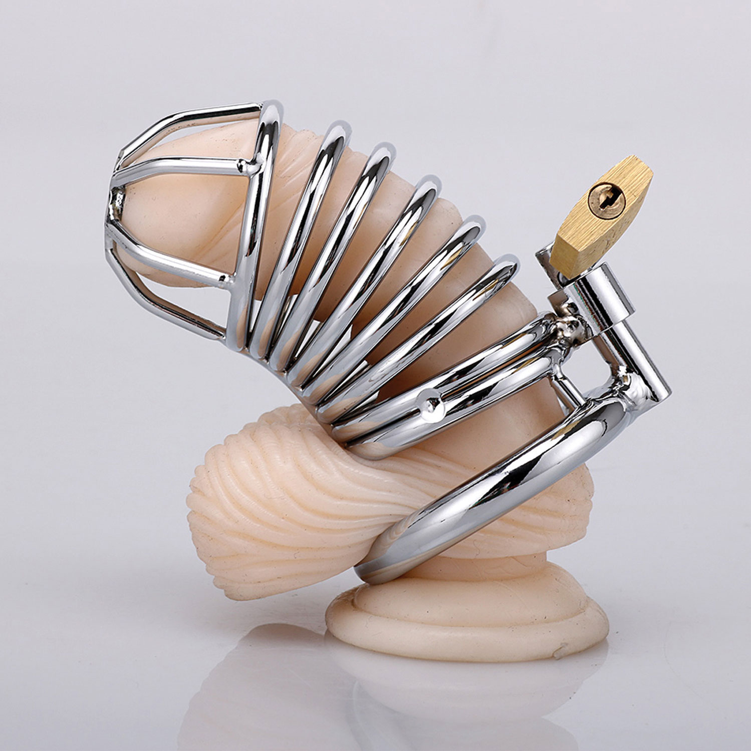  Artikelbild 2 des Artikels “XX-DREAMSTOYS Metal Cock Cage Snake Shape “