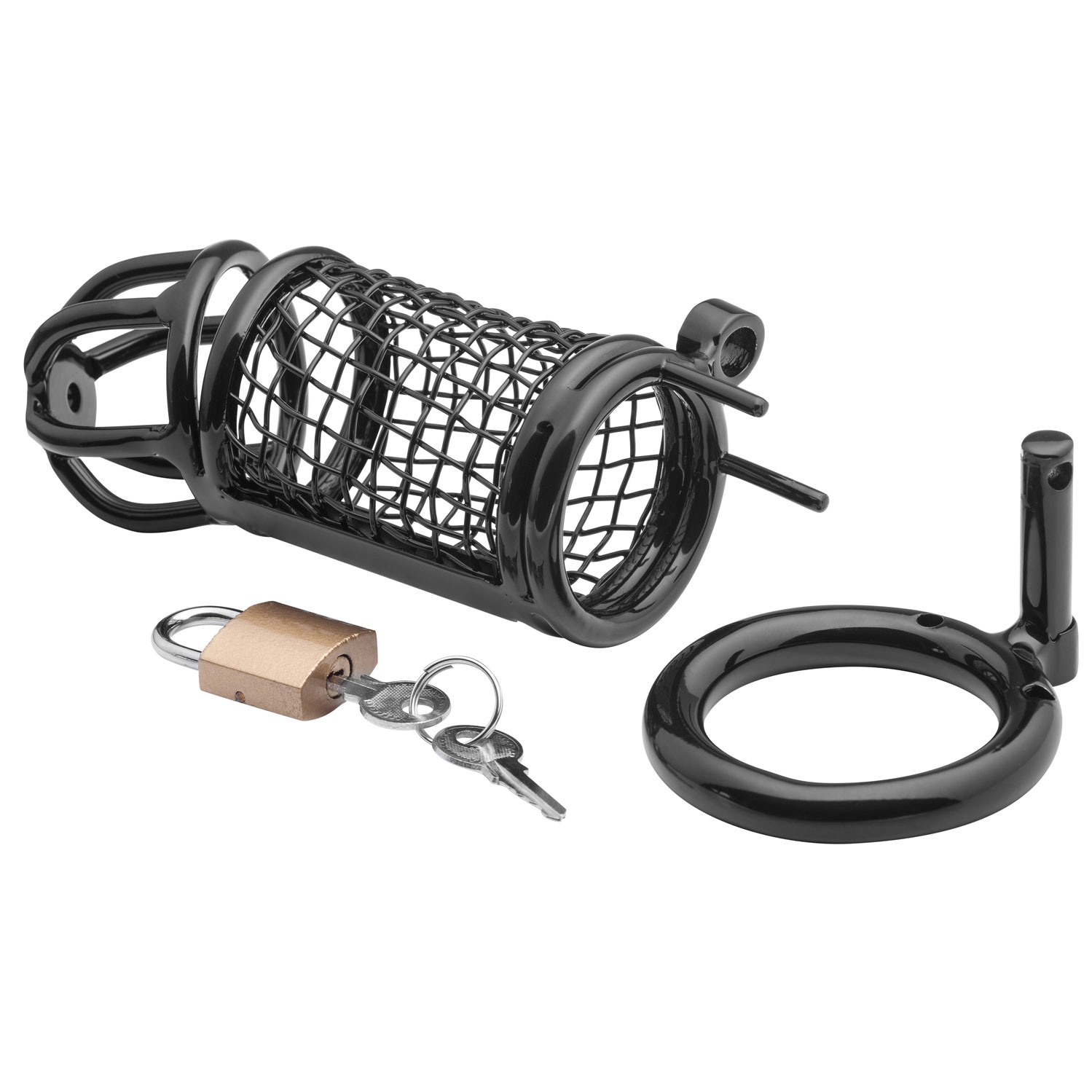  Artikelbild 2 des Artikels “XX-DREAMSTOYS Metal Cock Cage Matrix black “