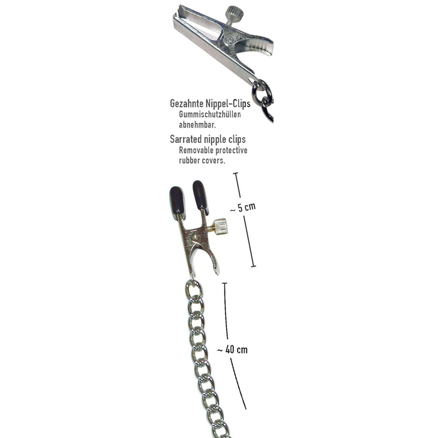  Artikelbild 3 des Artikels “Nipple Clamps with Metal Chain “