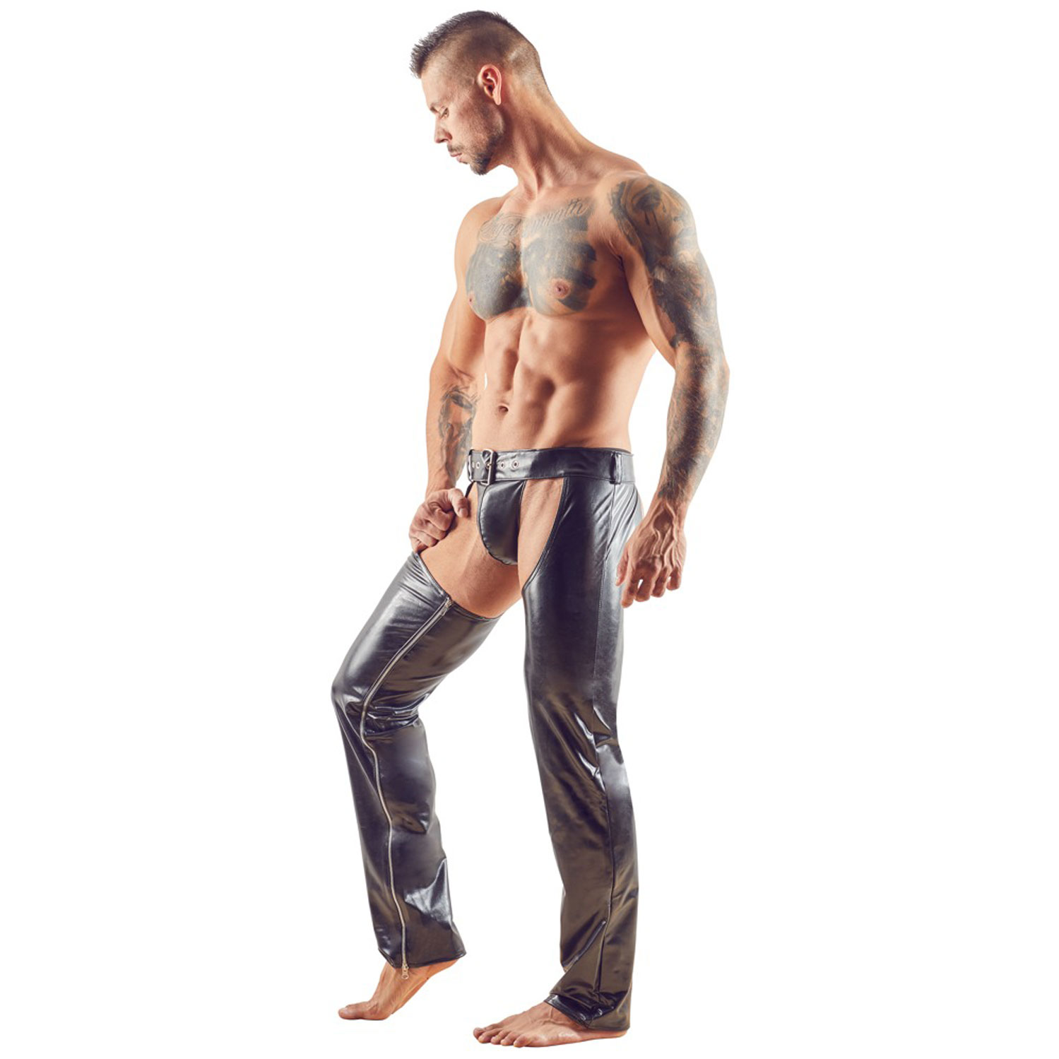  Artikelbild 4 des Artikels “Lederimitat Herren Chaps “