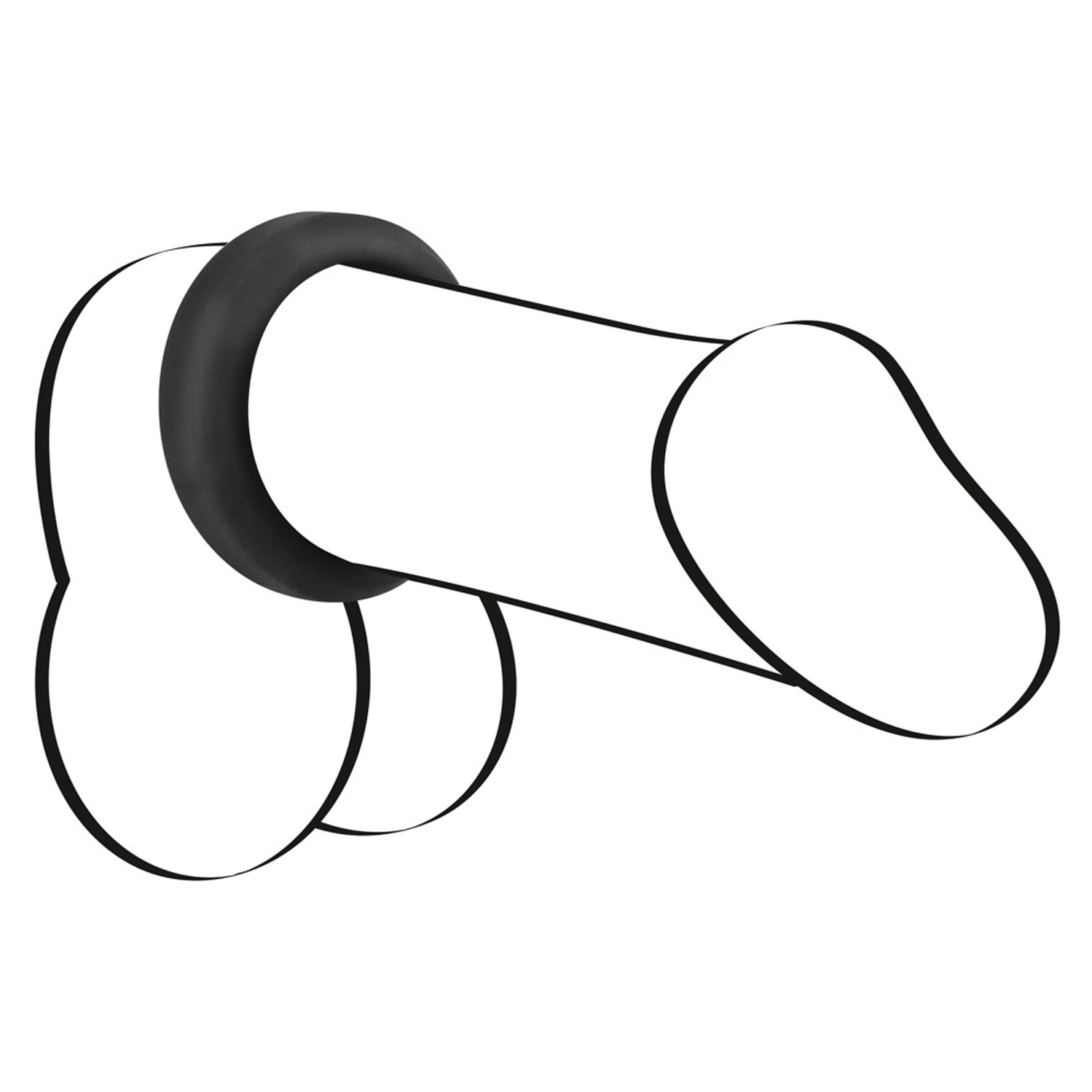  Artikelbild 5 des Artikels “Black Velvets Cock Ring 3,8 cm “