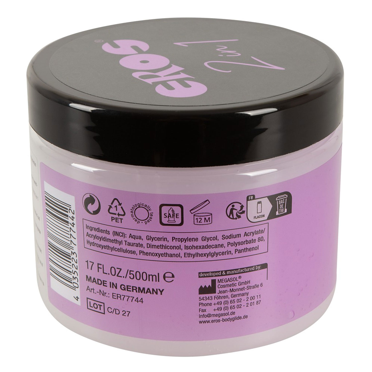  Artikelbild 5 des Artikels “EROS 2in1 #lube #fist 500 ml “