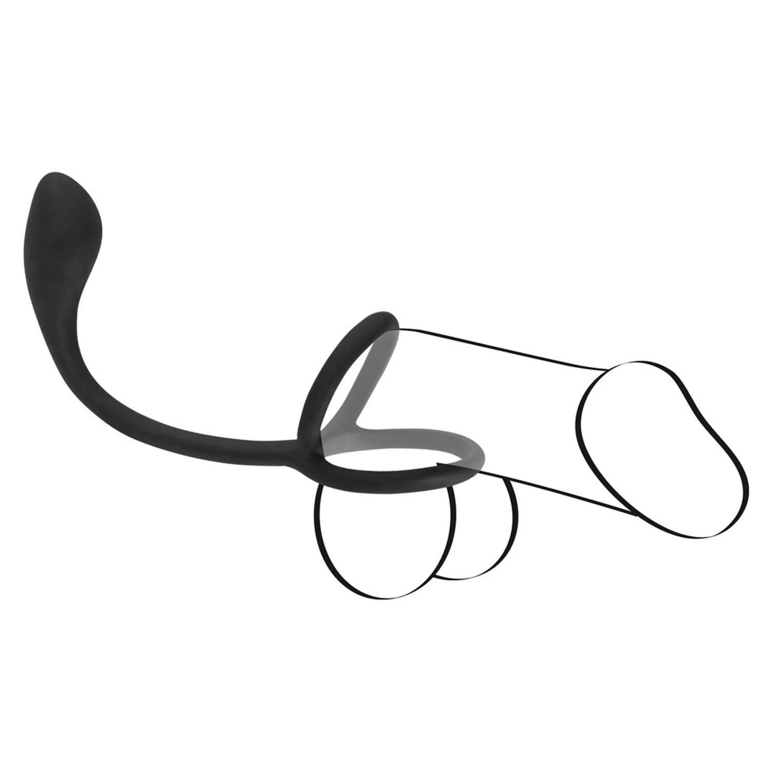  Artikelbild 6 des Artikels “Black Velvets Cock + Ball ring “