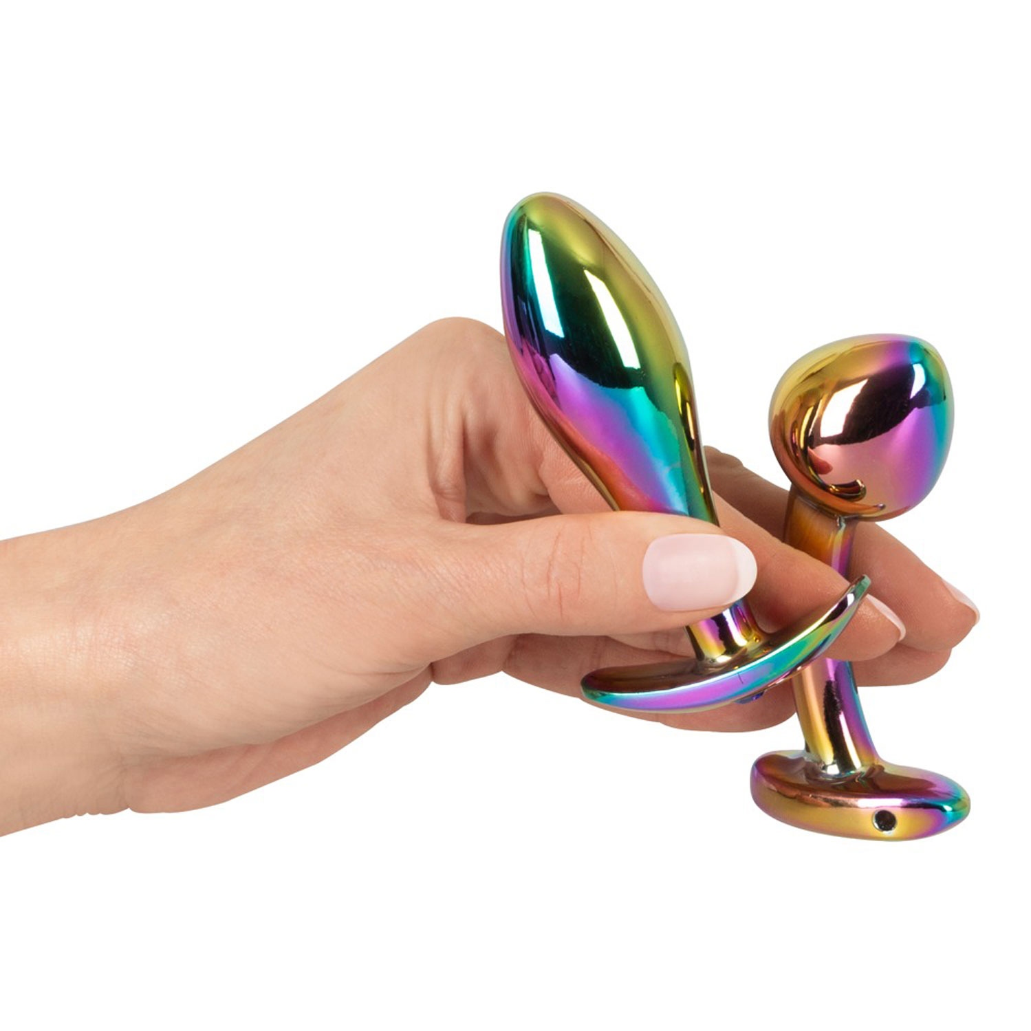  Artikelbild 6 des Artikels “Anos Metal Butt Plug Set Rainbow “