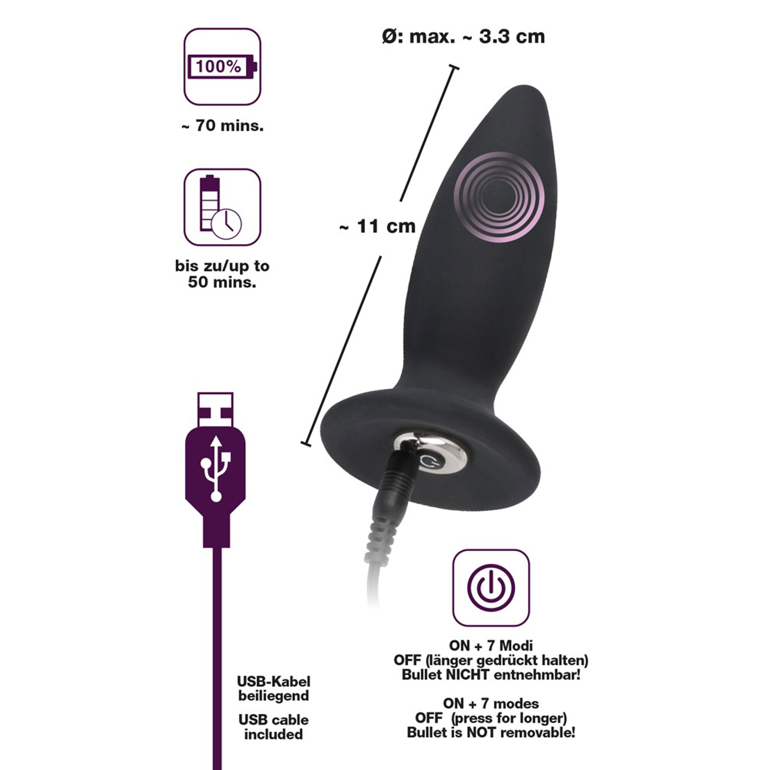  Artikelbild 6 des Artikels “Black Velvets Recharge Plug S “