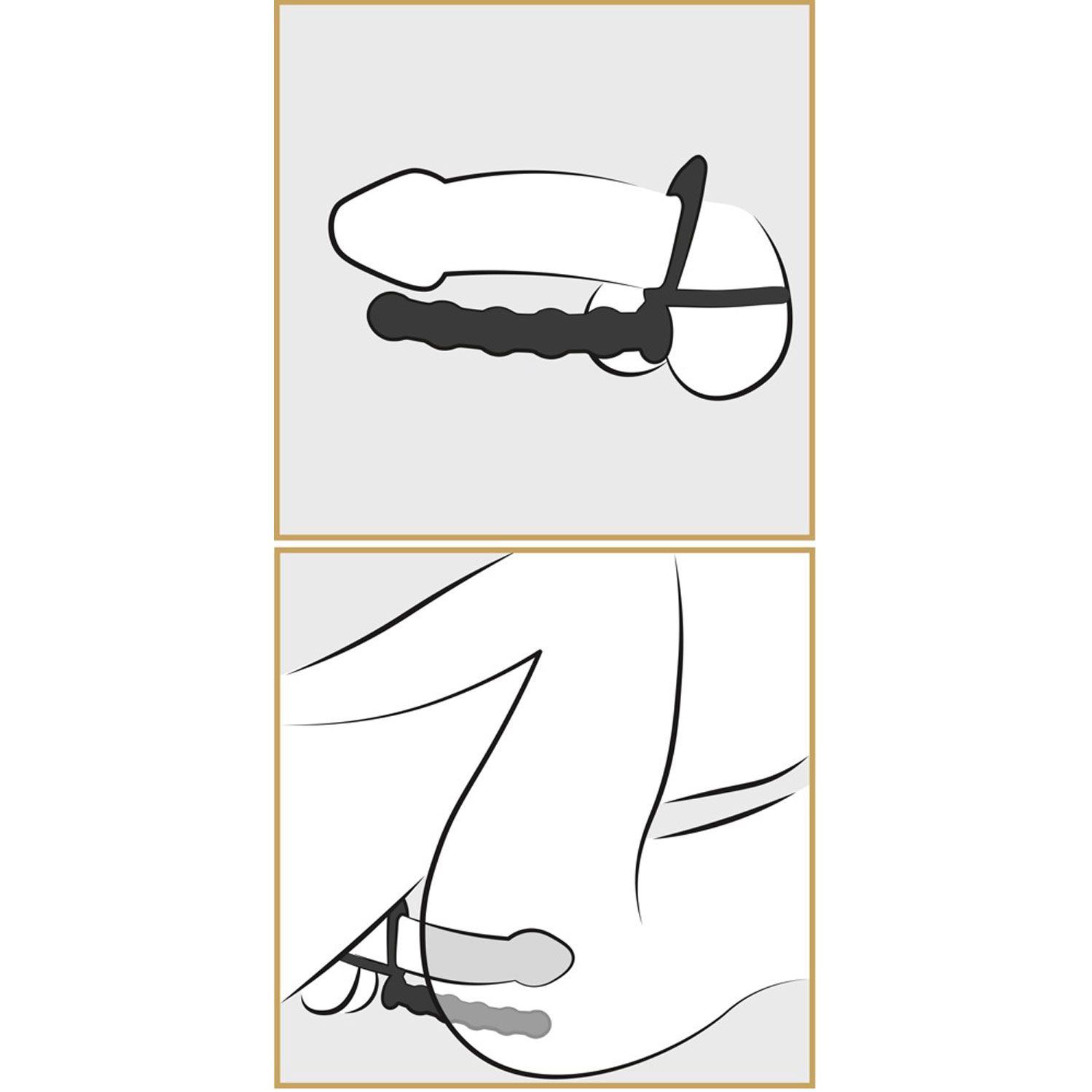  Artikelbild 7 des Artikels “Black Velvets Cock & ball ring “