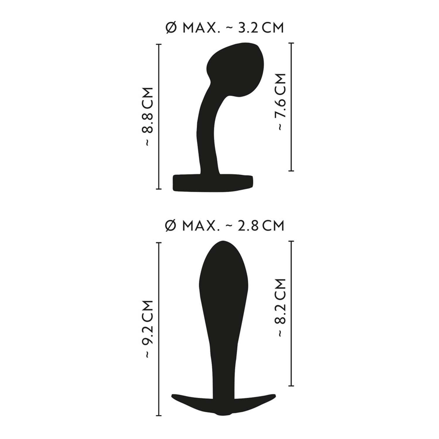  Artikelbild 7 des Artikels “Anos Metal Butt Plug Set Rainbow “